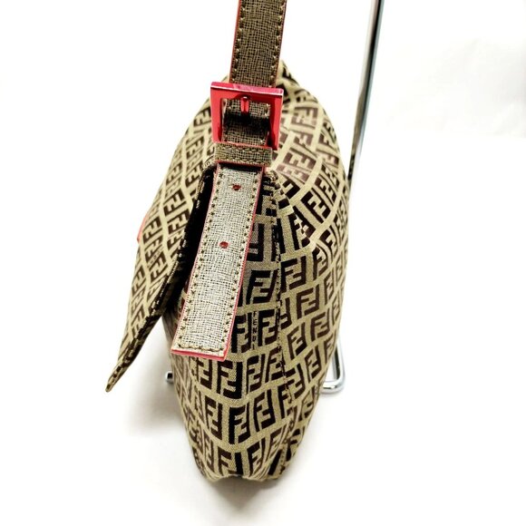 Fendi Hand Bag Brown Canvas mon-684-091725 - Picture 3 of 16